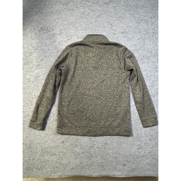 Eddie Bauer Radiator Fleece 1/4 Snap Button Mock Neck Sweater Mens S Small - Picture 10 of 12